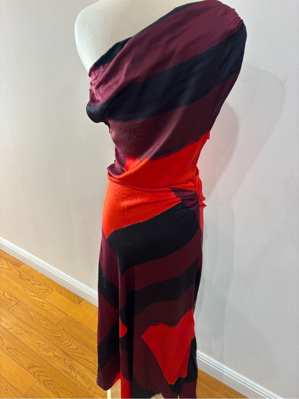 Staud Phare Silk Dress, Size: 6 - Picture 10 of 16